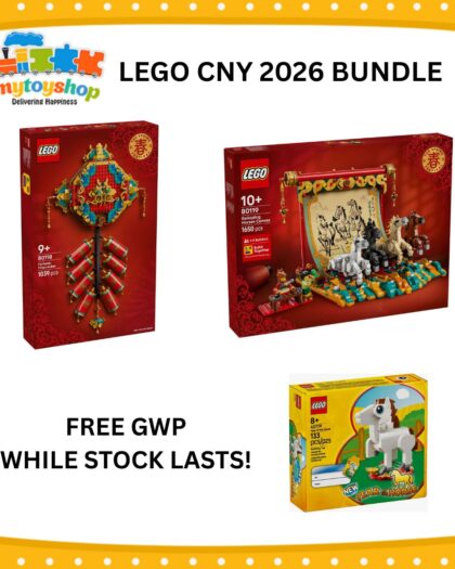 LEGO 80118 Fortune Cracker and 80119 Galloping Horses Canvas Bundle