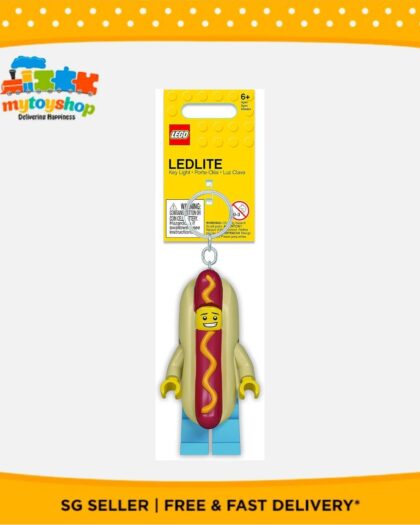 LEGO Keychain Classic Hot Dog Guy Keylight