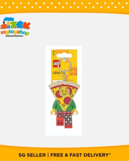 LEGO Keychain Pizza Guy Keylight
