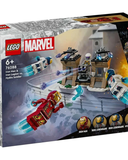 LEGO Marvel 76288 Iron Man & Iron Legion vs. Hydra Soldier
