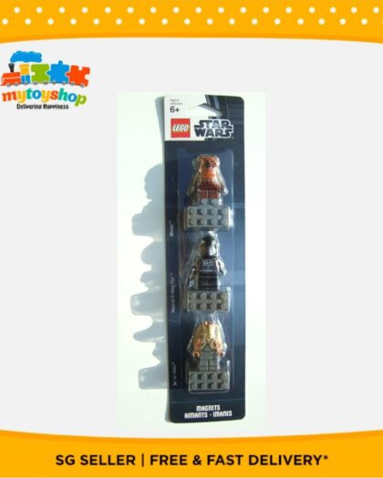 LEGO Starwars Magnet set (Jar Jar binks, V-wing pilot, Wicket)