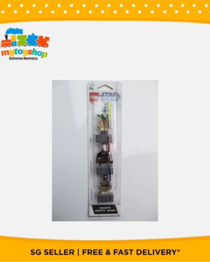 LEGO Starwars Magnet set (Yoda, Count Dooku, Mace Windu)