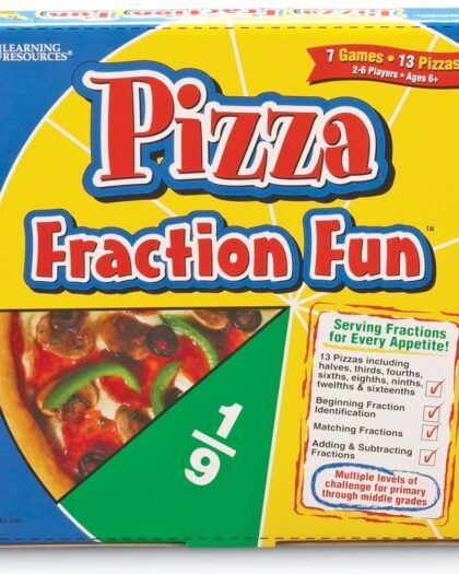 Learning Resources Pizza Fraction Fun