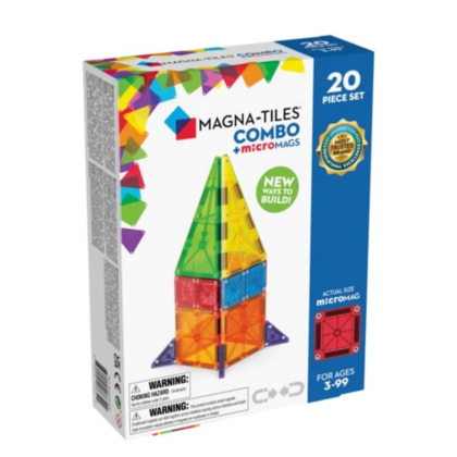 Magna Tiles Combo + MicroMAGS 20 Pc set