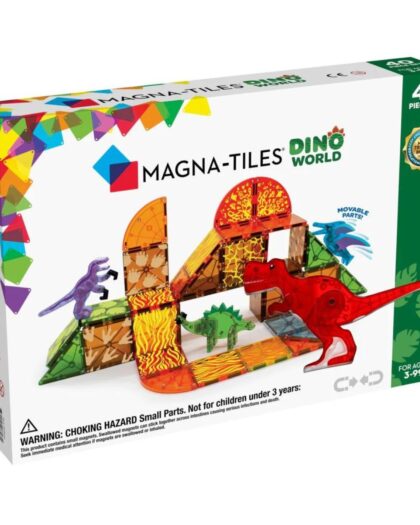 Magna Tiles Dino World 40 Piece Set