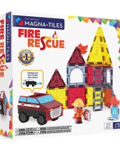 Magna Tiles Fire Rescue