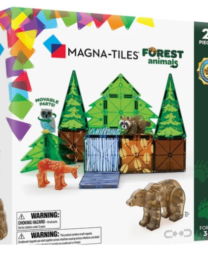 Magna Tiles Forest Animals 25 Pc Set