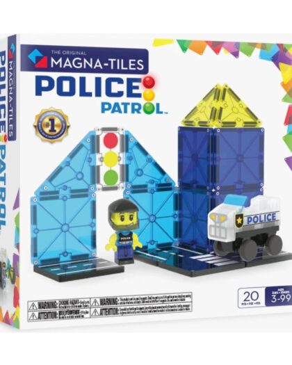Magna Tiles Police Patrol