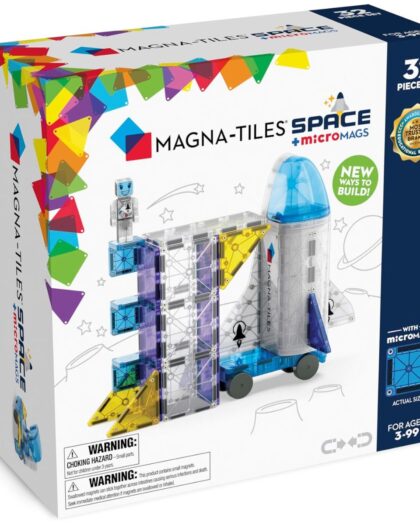 Magna Tiles Space + MicroMags