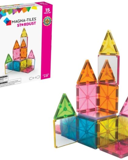 Magna Tiles Stardust 15 Piece Set