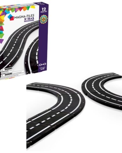 Magna Tiles Xtras Roads 12 Piece Set
