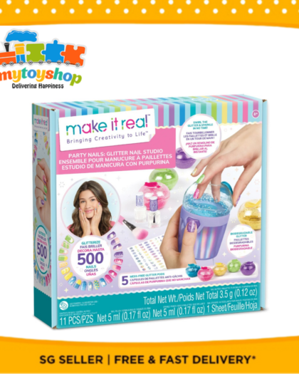 Make It Real Party Nails Glitter Design Set