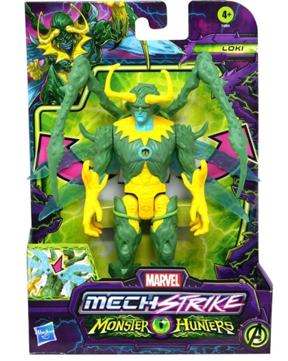 Marvel Mech Strike Monster Hunters Loki Action Figure