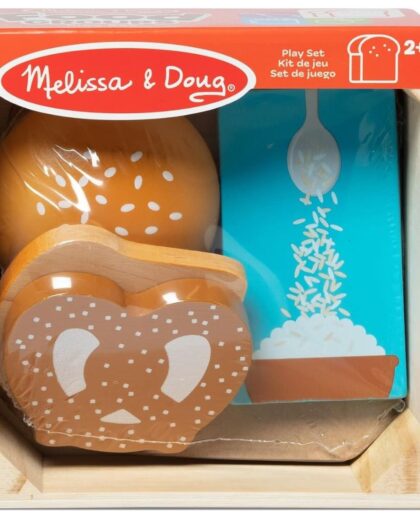 Melissa n Doug Wooden Food Group Play Set Grains