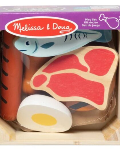 Melissa n Doug Wooden Food Group Play Set Protein