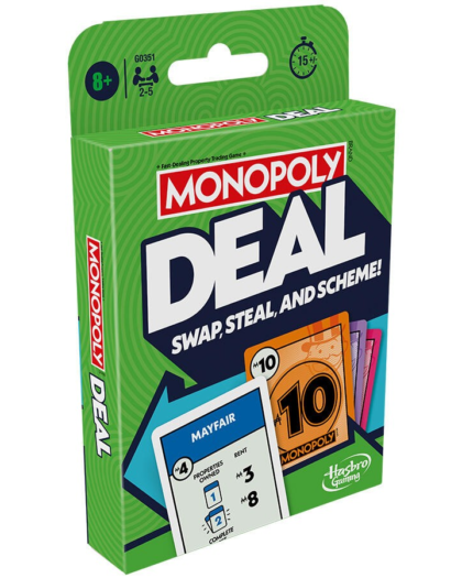Monopoly Deal Refresh Card Game