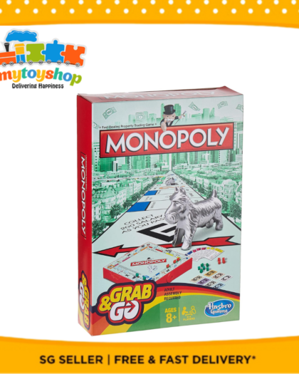 Monopoly Grab n Go Travel Game ( Packaging May Vary )