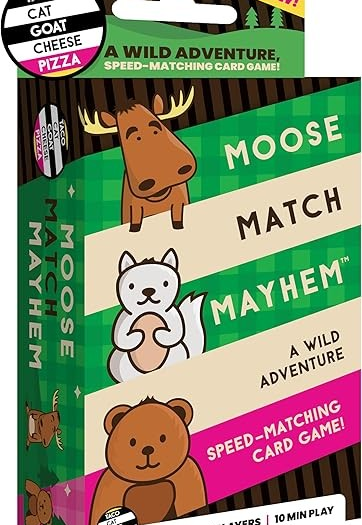 Moose Match Mayhem Card Game