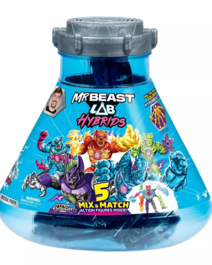 MrBeast Lab Hybrids Figure 5 Pack Hyper Fusion Lab