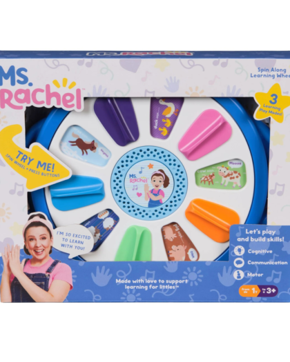 Ms Rachel Spin n Sing Learning Wheel