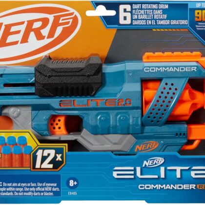 NERF Elite 2.0 Commander RD-6 Blaster