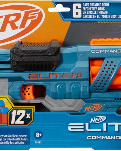 NERF Elite 2.0 Commander RD-6 Blaster