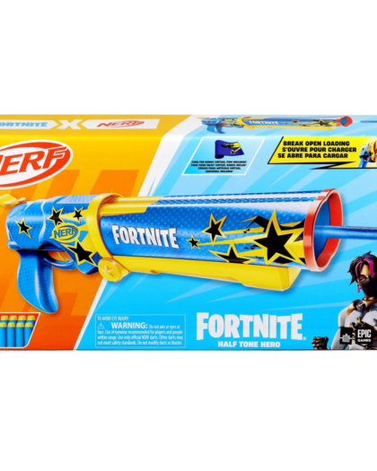 NERF Fortnite Half Tone Hero Dart Blaster