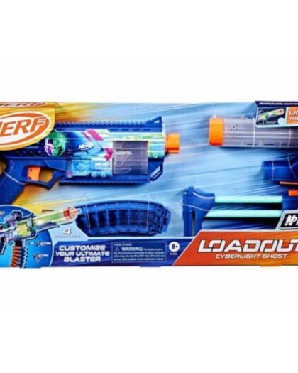 NERF Loadout Cyberlight Ghost Blaster