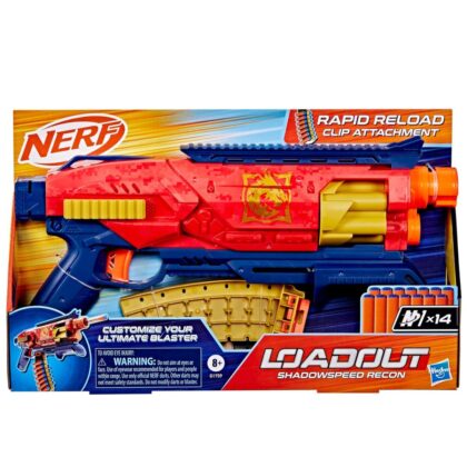 NERF Loadout Shadowspeed Recon Blaster