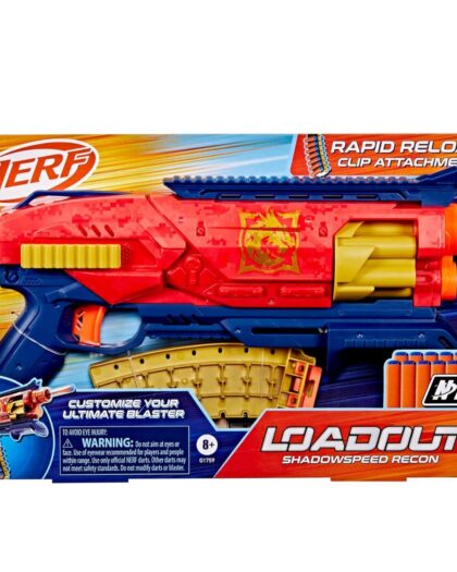 NERF Loadout Shadowspeed Recon Blaster