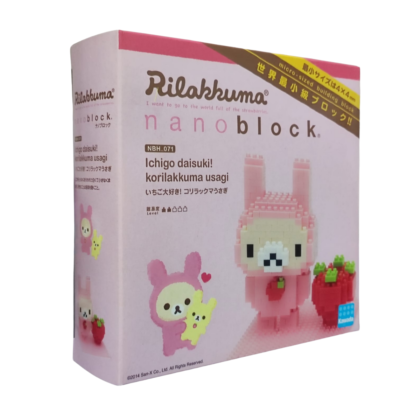 Nanoblock Korilakkuma Rabbit & Strawberry