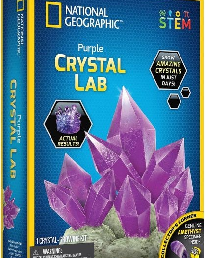 National Geographic Purple Crystal Lab Kit