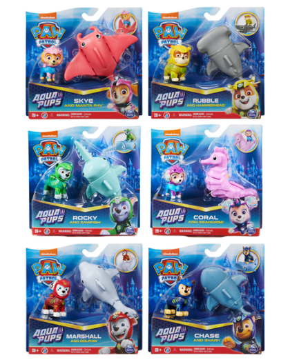 Paw Patrol Aqua Hero (Random Pick )
