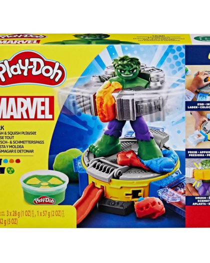 PlayDoh Hulk Smash n Squish Playset