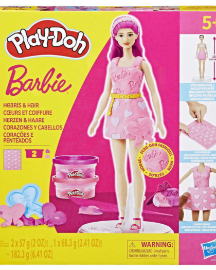 Playdoh Barbie Hearts and Hair