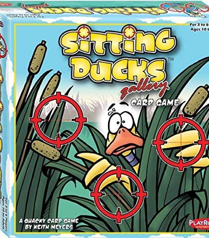 Playroom Entertainment Sitting Ducks Gallery Card Game