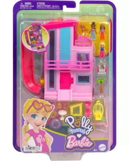 Polly Pocket Barbie Dreamhouse Compact Playset