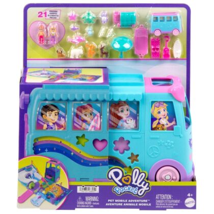 Polly Pocket Pet Mobile Adventure Playset