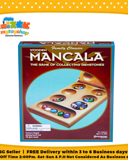 Pressman Wooden Mancala Folding Set