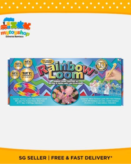Rainbow Loom Rubber Bands Crafting Kit