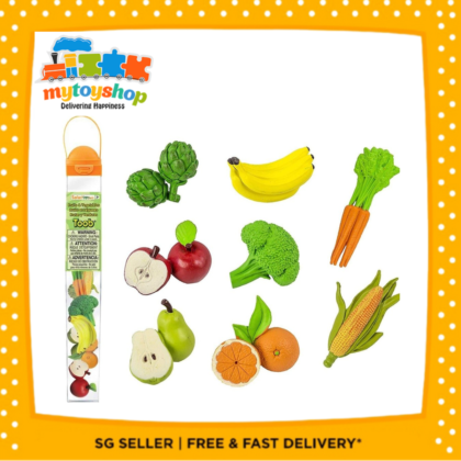 Safari Ltd Fruits & Vegetables Toobs