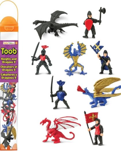 Safari Ltd Knights & Dragons 2 Toobs
