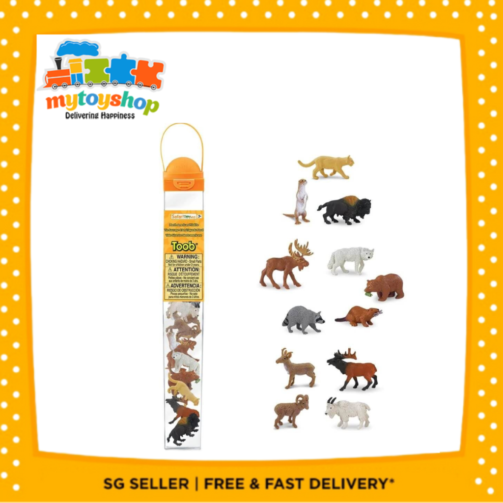 Safari Ltd North American Wildlife Toobs - My Toy Shop