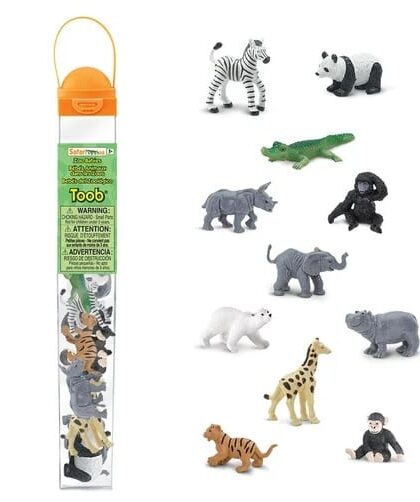 Safari Ltd Zoo Babies Toobs