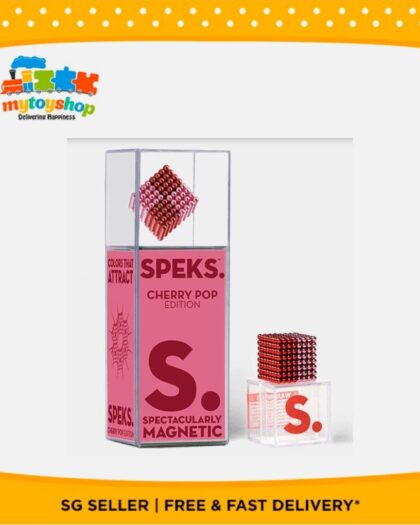 Speks 2.5 MM Magnetic Balls ( 512 Balls ) Cherry Pop