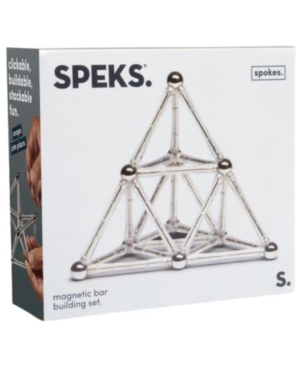 Speks Spokes Magnetic Building Set (24 Nickel)