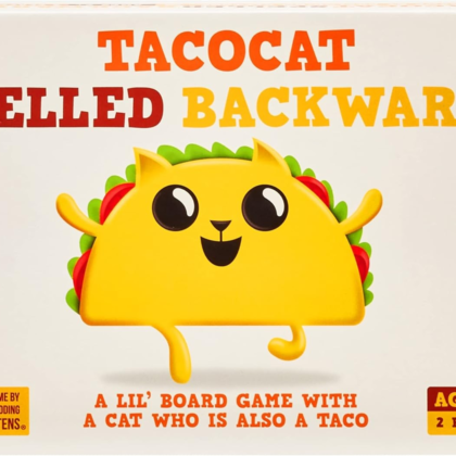 Tacocat Spelled Backwards Card Game