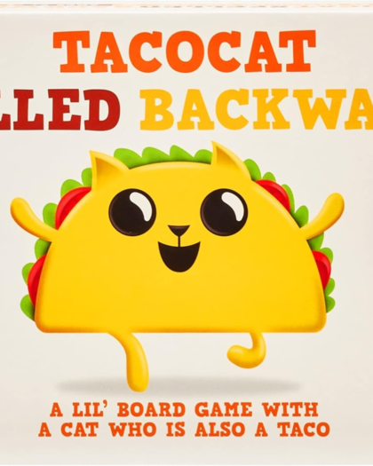 Tacocat Spelled Backwards Card Game