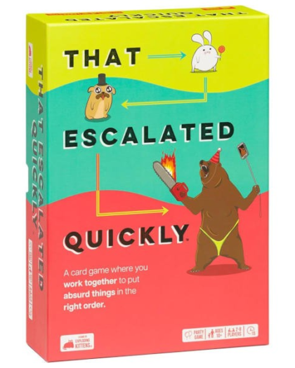 That Escalated Quickly Card Game