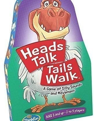ThinkFun Heads Talk, Tails Walk Game